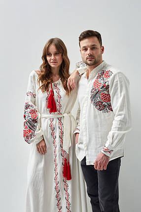 Парні вишиванки MEREZHKA "Петриківські", фото 2