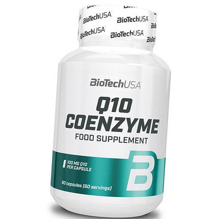 Коензим Q10 BioTech Coenzyme Q10 60 капс, фото 2