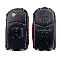 Кожаный чехол для ключа Mazda 2,3,5,6,8 MX5 CX5,9,7