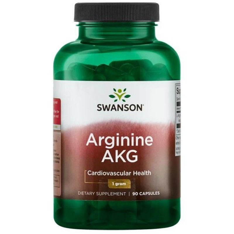 Аргінія / Arginine AKG Swanson 1 g 90 Cap