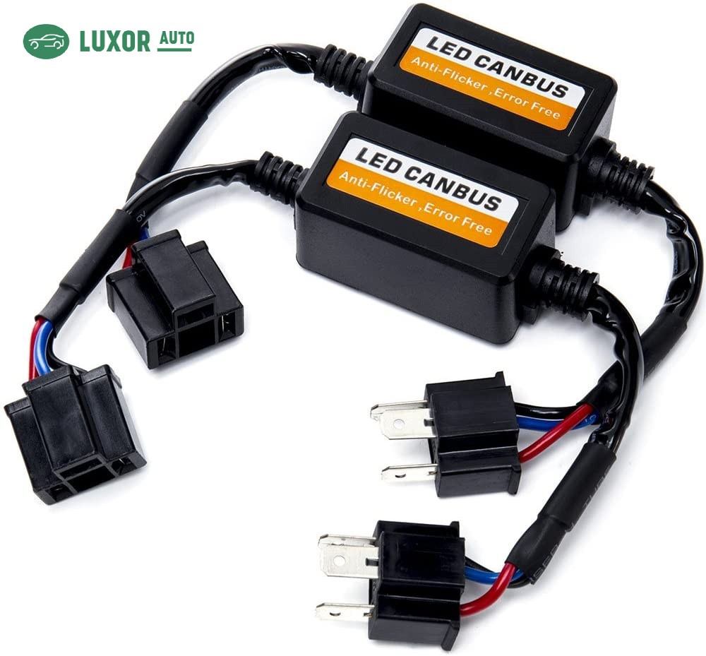 МОДУЛЬ ОБХОДА ОБМАНКИ CAN-BUS ANTI FLICKER ДЛЯ ДИОДНИХ ЛАМП H4 ERROR FREE (2 ШТ)