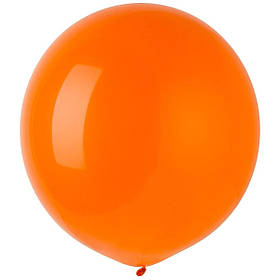Кулька 24"/60, пастель помаранчевий латекс однотонний ТМ "Евертс" УП шт.