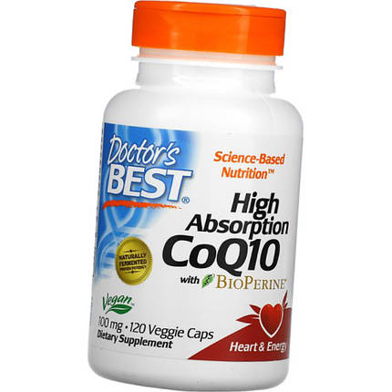 Коензим Q10 High Absorption CoQ10 100 mg 120 капс гел, фото 2