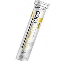 Вітамін С OstroVit Vitamin C 1000 20 таблеток лимон