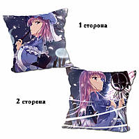 Подушка аниме Ююко Сайгёдзи TouHou двухсторонняя 40 *40 см (p0414)