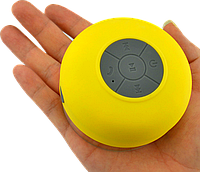 Водонепроницаемая Bluetooth-колонка hi-Shower. Портативная MP3-колонка для душа! Желтый