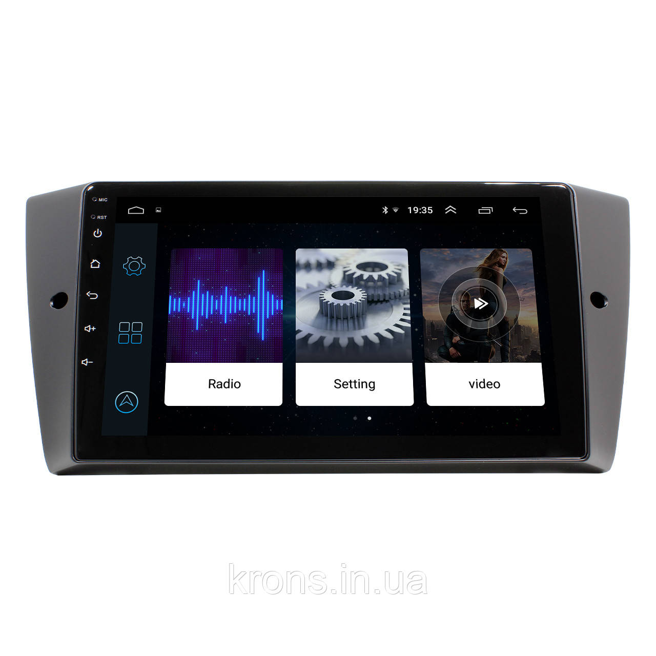 Штатная магнитола Lesko BMW 3 series E90, E91, E92, E93 (2005-2013 г.) 9" 1/16GB Wi-Fi Optima GPS Android БМВ
