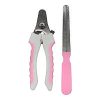 Кігтеріз для собак і кішок Taotaopets 093311 Pink ножиці хатнім тваринам