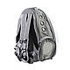 Рюкзак-переноска для кішок Taotaopets 253304 Panoramic Grey 35*25*42 cm контейнер з ілюмінатором, фото 2