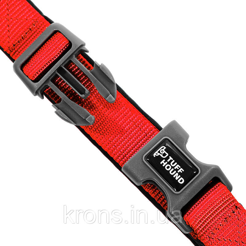 Кошійник для собак TUFF HOUND 1427 Red S з утяжкою, фото 1