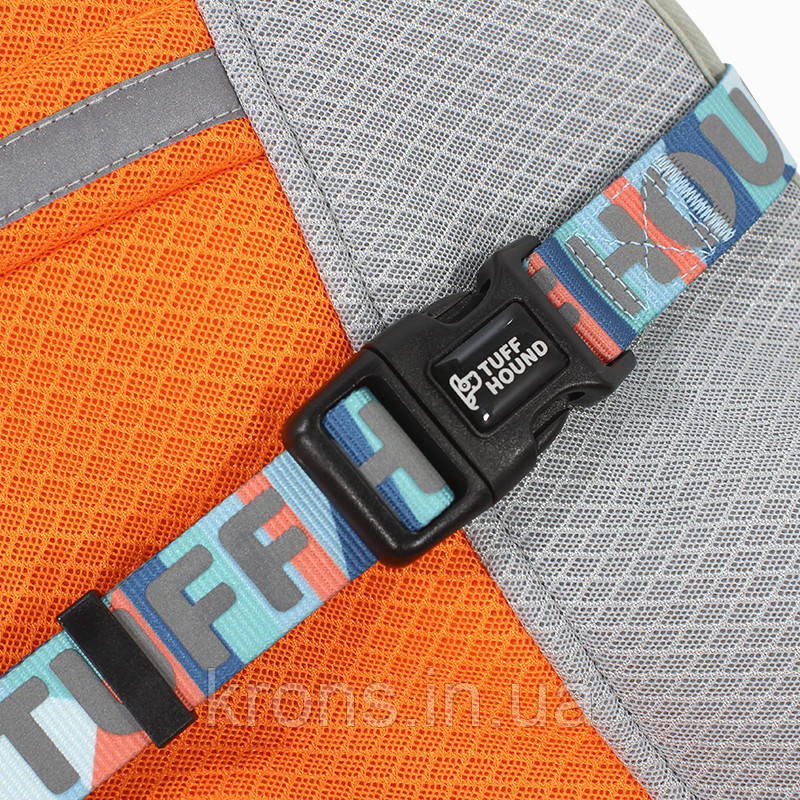 Шлея для собак TUFF HOUND TH00206 Orange L літньа дихає (62-75 см), фото 1