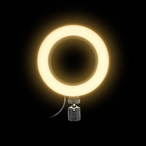 Кольцова лампа Lesko L-16-8 LLED для сівфі фото і відеозйомки блогерів