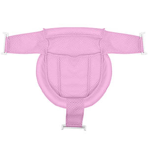 Матрасик-кварик Bestbaby 331 Pink для купання дитини підкладка в ваннучку з посиленням