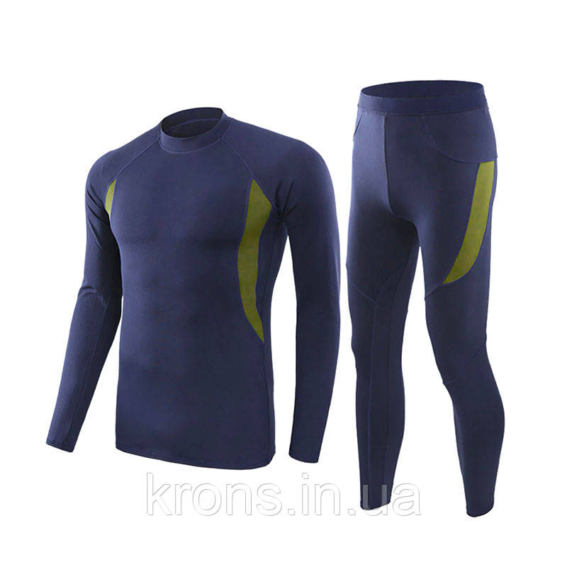 Чоловіча термобілизна Lesko A152 Blue M для холодної погоди риболовлі, фото 1