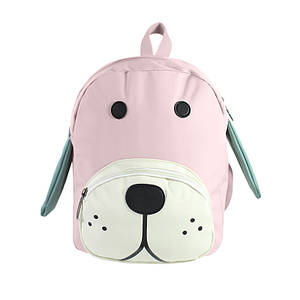 Дитячий рюкзак Lesko 689hy Pink Puppy дошкільний для садка прогулянок