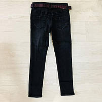 Джинси для дівчат оптом, S&D, 4-12 років, № DT134, фото 2