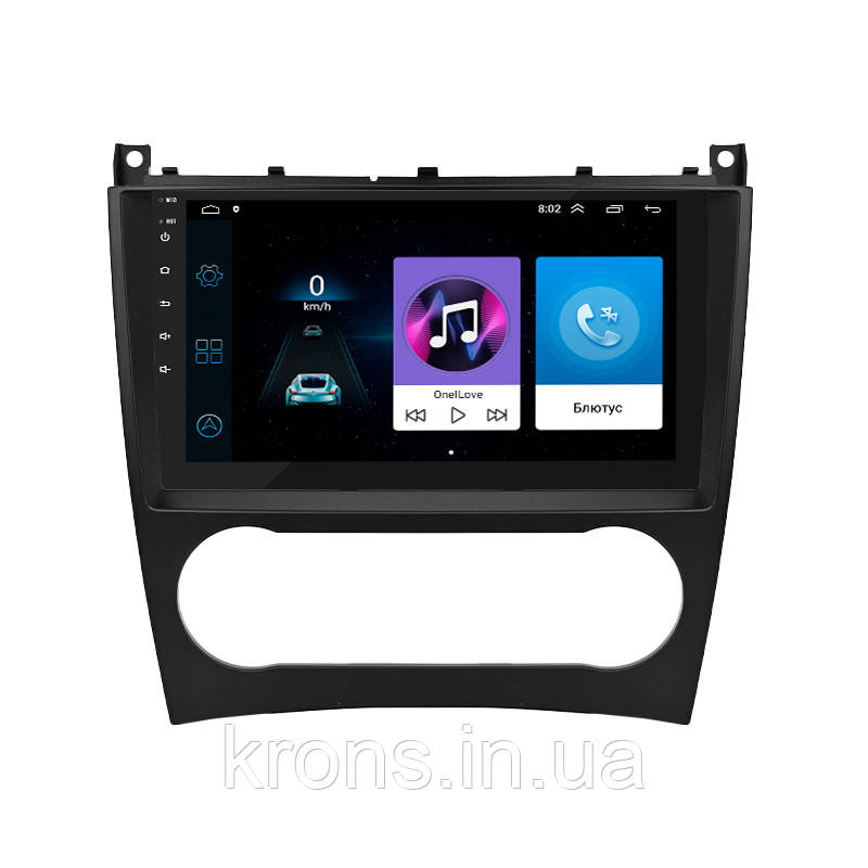 Штатная магнитола Lesko для Mercedes-Benz G-Класс II (W463) Рестайлинг 1 2006-2008 9" 1/16Gb/ Wi-Fi GPS Optima