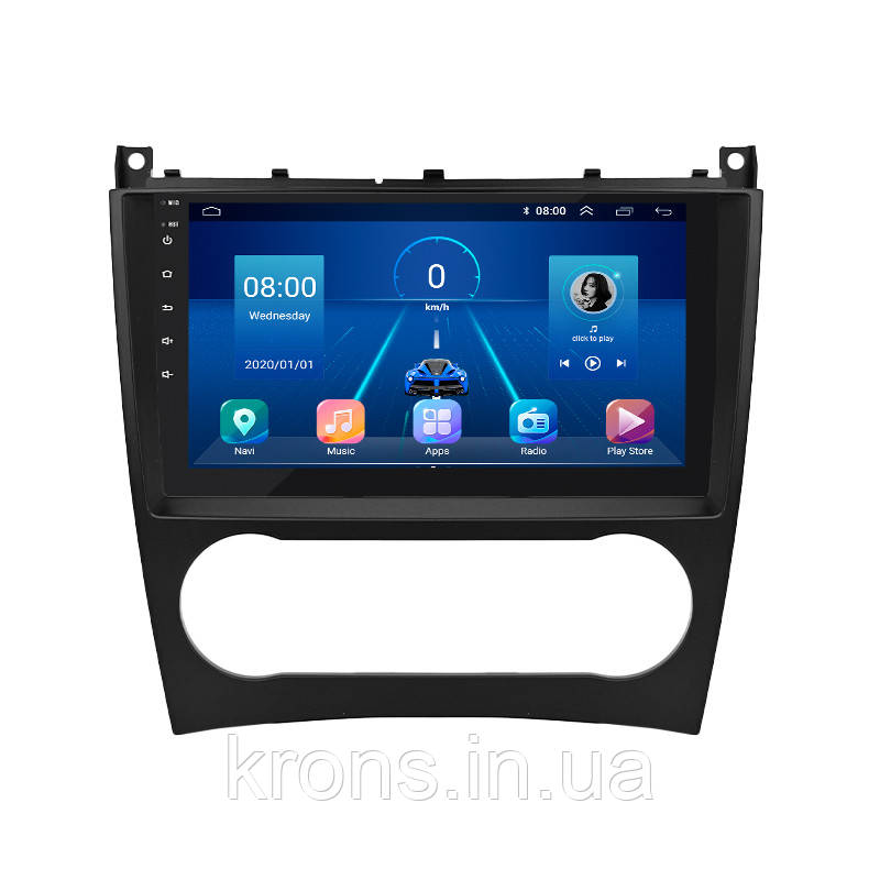 Штатная магнитола Lesko для Mercedes-Benz G-Класс II (W463) Рестайлинг 1 2006-2008 9" 2/32Gb/ 4G Wi-Fi Premium