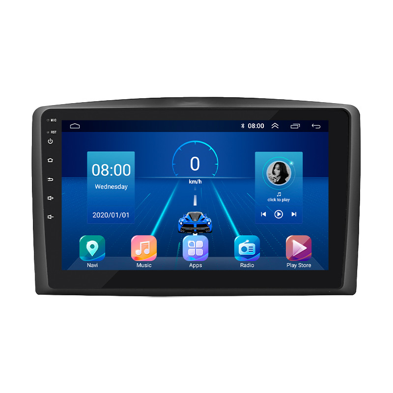 Штатная магнитола Lesko для Mercedes-Benz Vito III (W447) 2014-н.в. экран 10" 2/32Gb/ 4G/ Wi-Fi Premium GPS