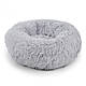 Лежак-пуфік Taotaopets 55201 L Grey для котів круглий лежачинка, фото 2