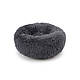 Лежак-пуфік Taotaopets 55201 M Dark Grey для котів круглий лежачинка, фото 2