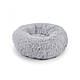 Лежак-пуфік Taotaopets 55201 M Grey для котів круглий лежачинка, фото 2