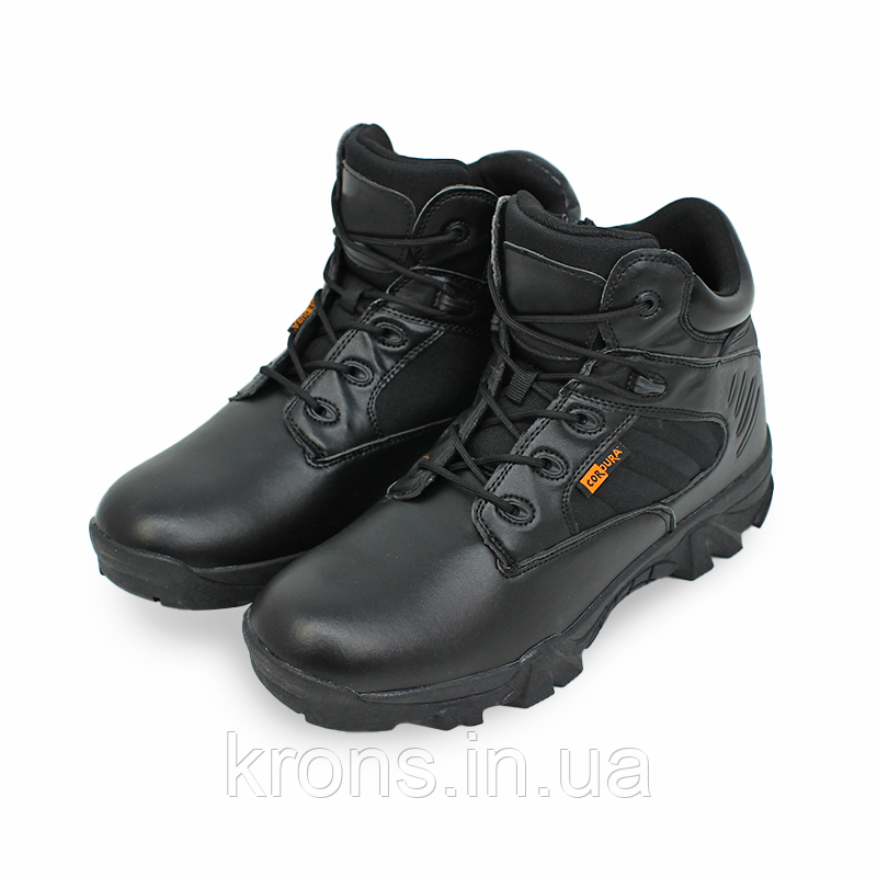 Черевики тактичні Lesko 6675 Black розмір 45 чоловічі військові tactical, фото 1