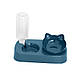 Миска для котів Taotaopets 119906 Indigo кормушка з поиллю 22*28,2*14,5 см, фото 2