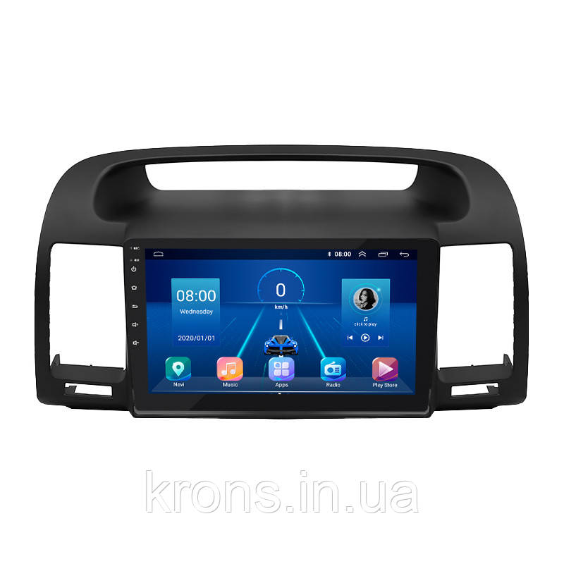 Штатная магнитола Lesko для Toyota Camry V (XV30) 2001-2004 экран 9" 2/32Gb/ 4G/ Wi-Fi GPS Premium тойота