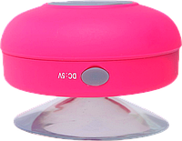 Водонепроницаемая Bluetooth-колонка hi-Shower. Портативная MP3-колонка для душа! Розовый
