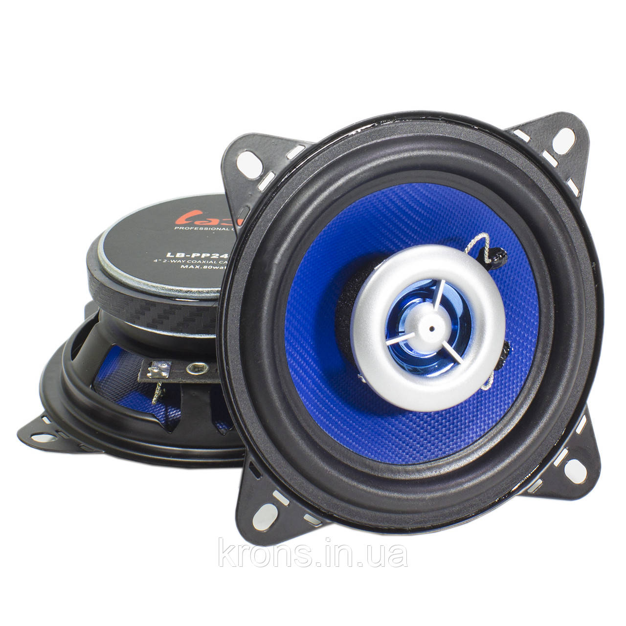 Автоакусика Labo LB-PP2402T 4-дюймовий (10cм) 80 Вт 88 дБ динамік в машину