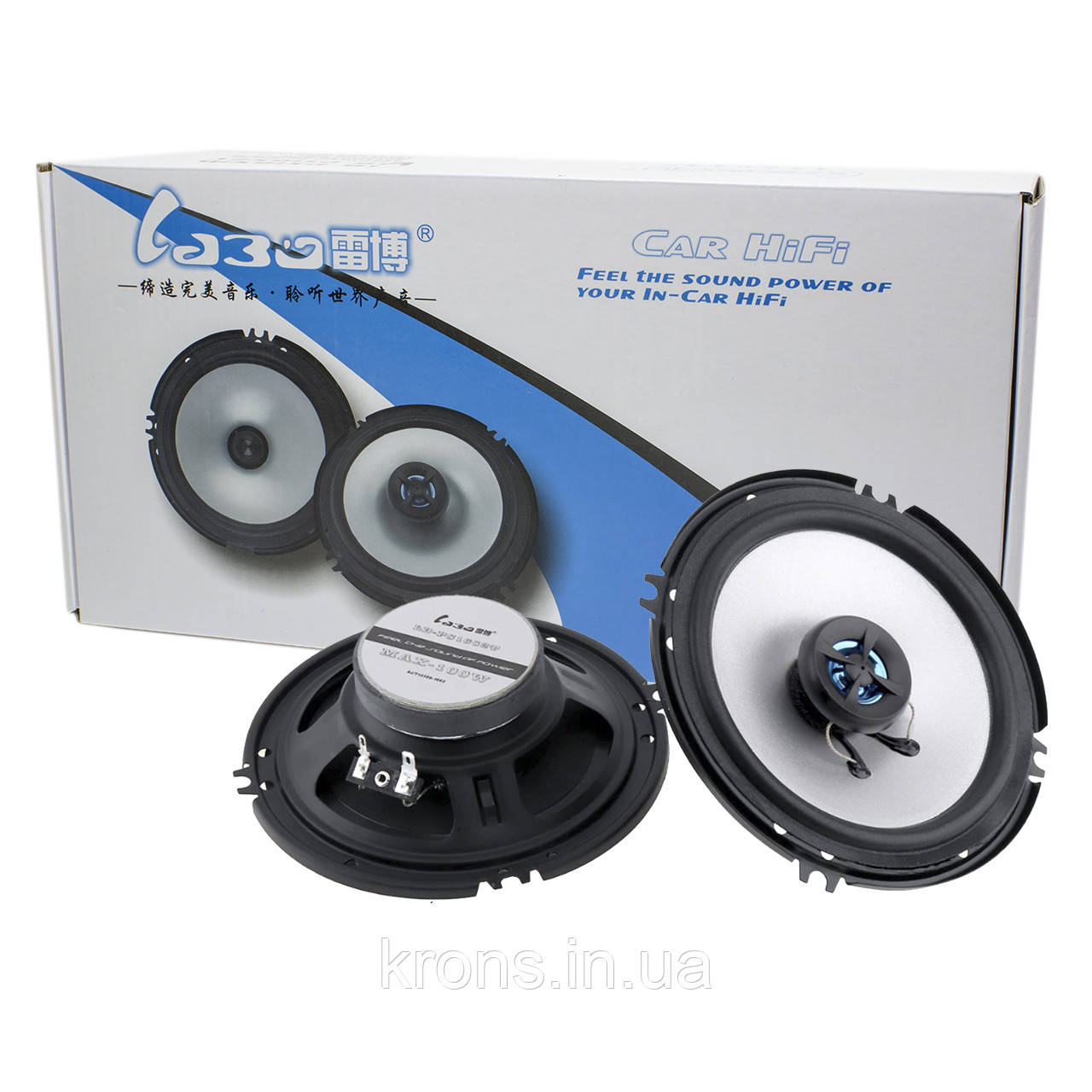 ➨Автоакустика Labo LB-PS1652T 6.5-дюймовий (16.5 см) динамік потужність 100 Вт для машини