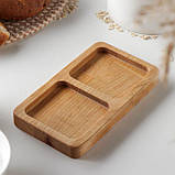 Менажниця дерев'яна Дуб,ясен D-30, фото 2