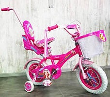 Дитячий велосипед Beauty 12 дюймів для дівчаток від 2 до 5 років
