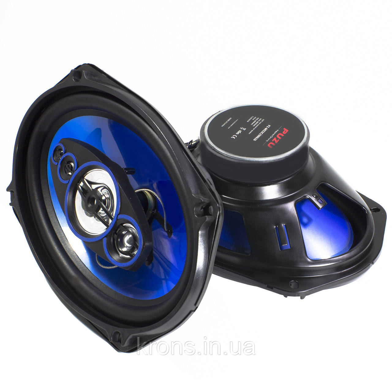 Автоакусти 6х9" Puzu PZ-6962 360 Вт (15 х 23 см) акустична система стерео в авто