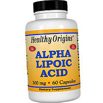 Альфа-ліпоєва кислота Healthy Origins Alpha Lipoic Acid 300 mg 60 капс, фото 3