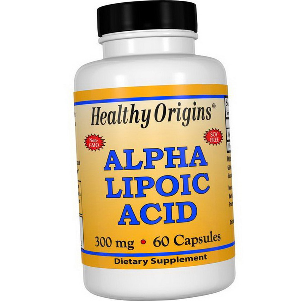Альфа-ліпоєва кислота Healthy Origins Alpha Lipoic Acid 300 mg 60 капс