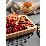 Менажниця дерев'яна Дуб,ясен D-30, фото 3