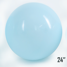 Кулька 24"/60 блакитний макарун латекс ТМ "Balonevi" однотонний УП шт.