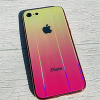 Чехол силиконовый с голограммой для iPhone 6, 6S, 7 (на айфон) 6