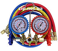 Коллектор манометр для фреона FC-536G R-134a, R- 22, R-502,R-12