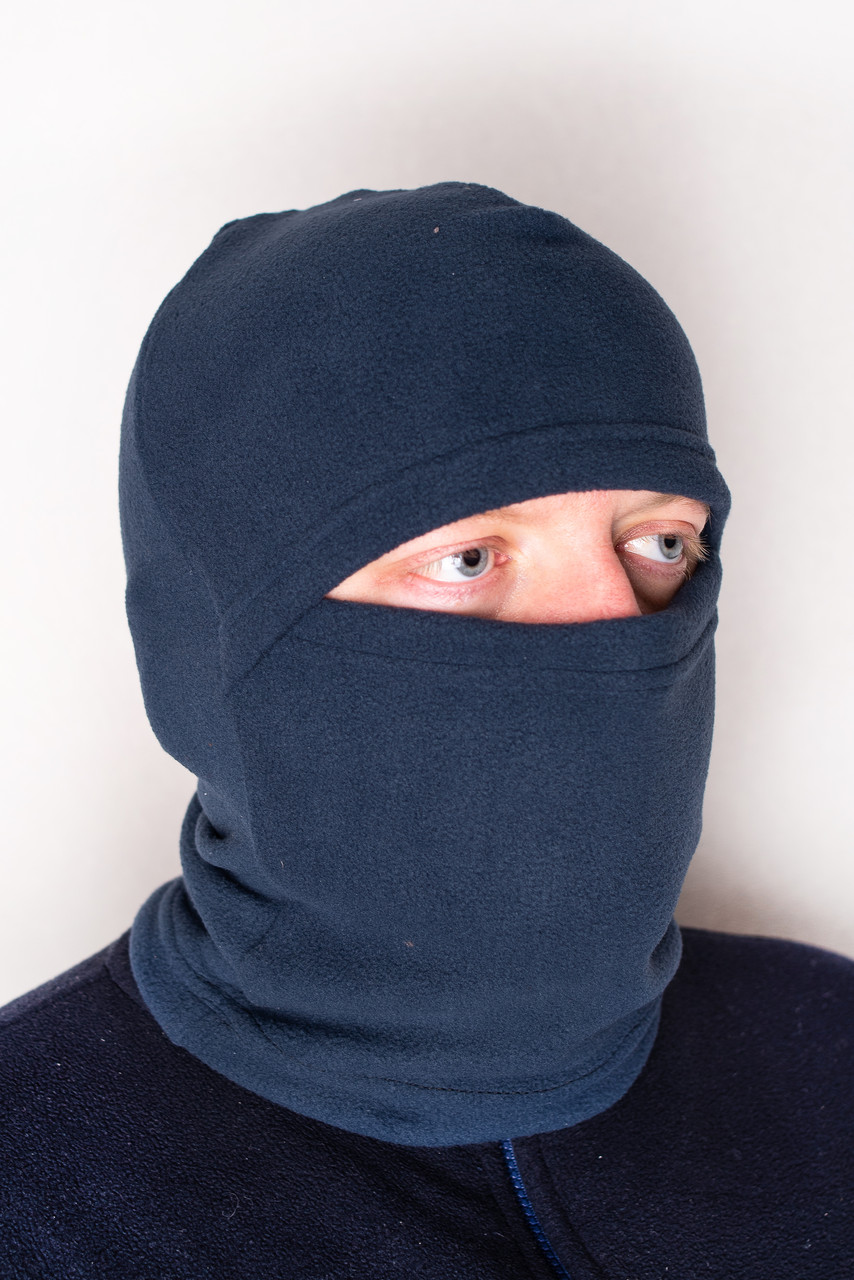 Балаклава флісова синя, фото 1