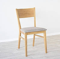 Стул кухонный деревянный из ясеня со спинкой стулья на кухню для кафе в гостинную с мягким сиденьем Мика