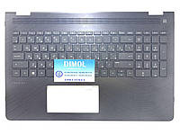 Оригинальная клавиатура для ноутбука HP Pavilion X360 15-BR, Pavilion X360 15T-BR series, rus, black, панель