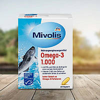 Mivolis Omega-3 Риб'ячий жир Омега-3 60 капсул - Німеччина