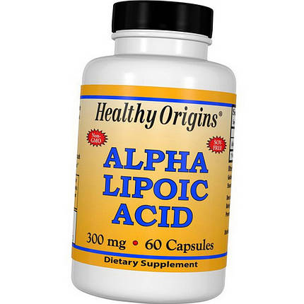 Альфа-ліпоєва кислота Healthy Origins Alpha Lipoic Acid 300 mg 150 капс, фото 2