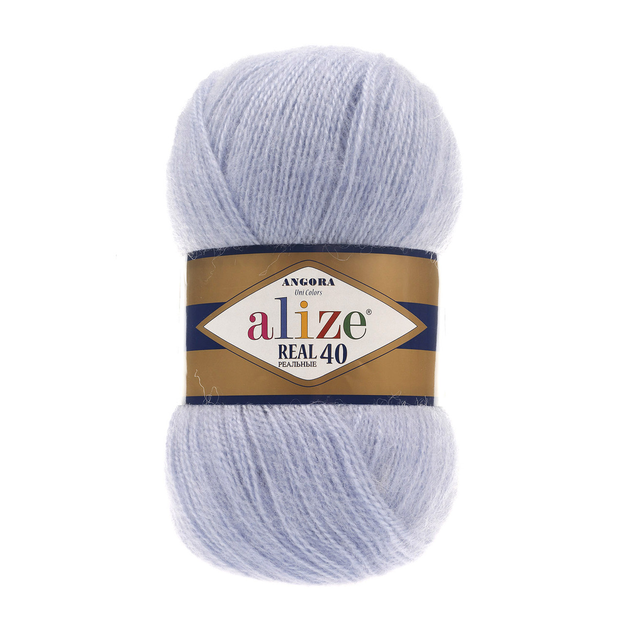 ANGORA REAL 40_51 светло-голубой - 40%шерсть, 60%акрил