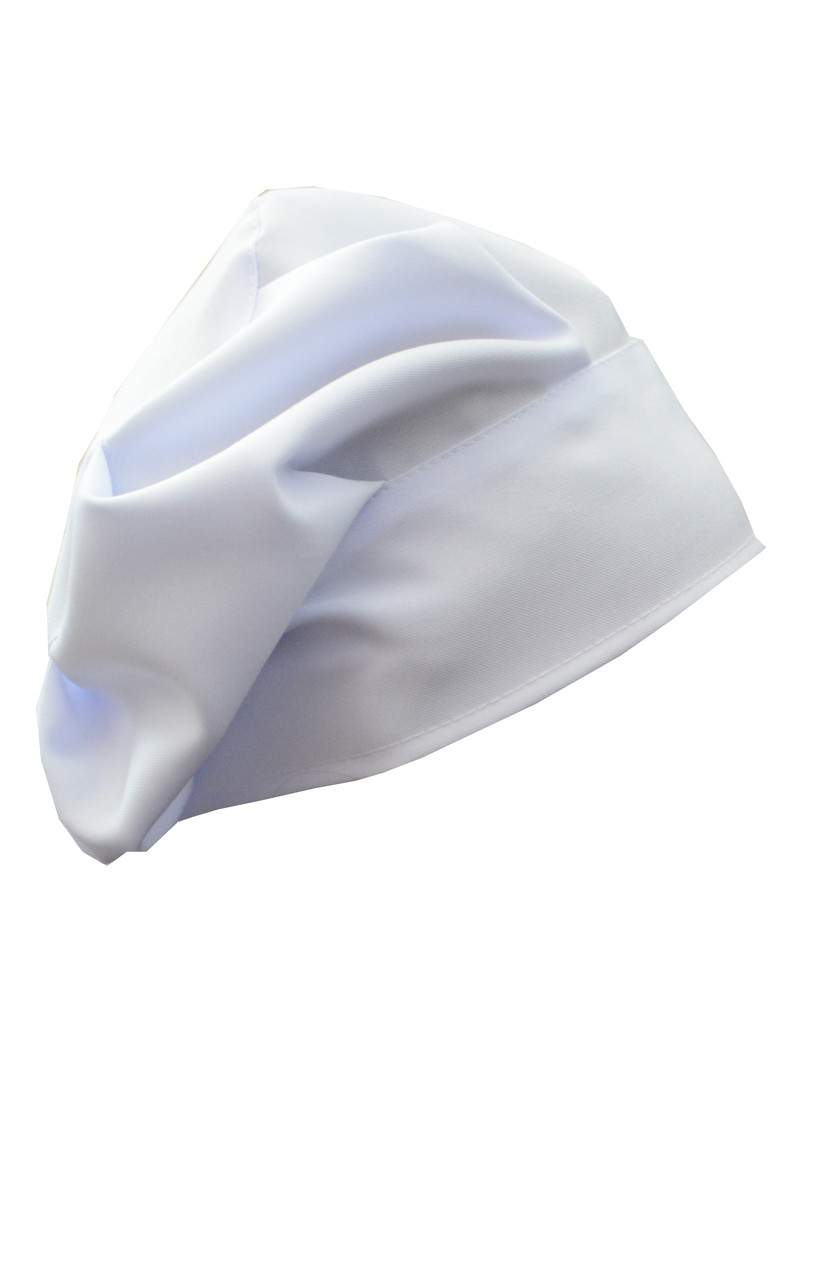 Ковпак для кухаря білий капелюх шапочка кухарська, фото 1