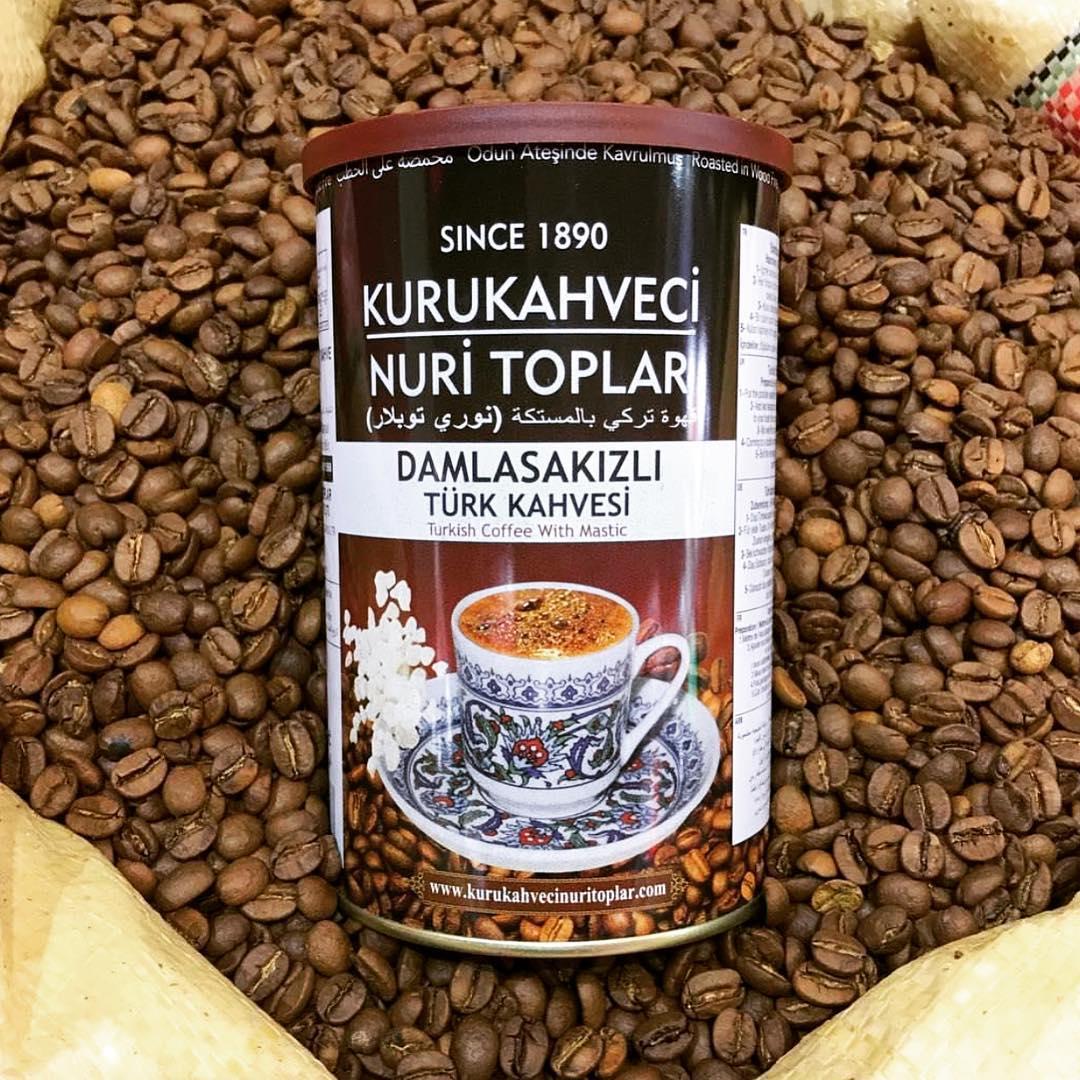 Турецька кава мелена Nuri Toplar з мастикою 250 г