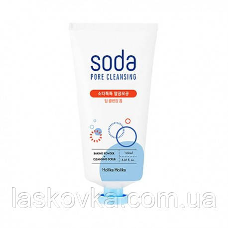 Пінка із содою для глибокого очищення шкіри HOLIKA HOLIKA Soda Tok Tok Cleansing foam